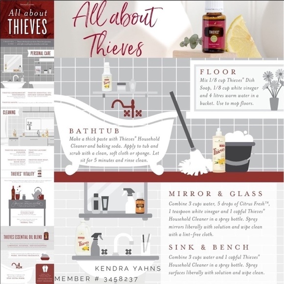 Young Living Thieves Essential Oil - Picture 4 of 4